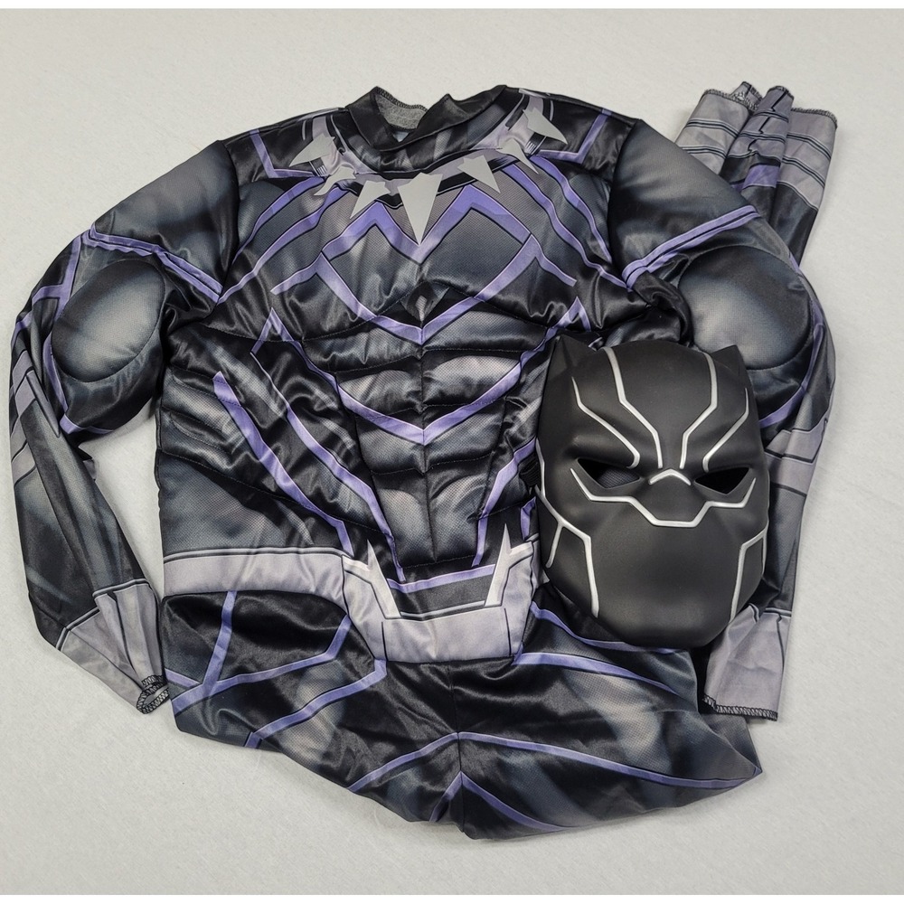 Jazwares Marvel Black Panther Halloween Costume Boy's Size L - Picture 1 of 13
